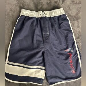 NFL Patriots Navy and Gray Board Shorts